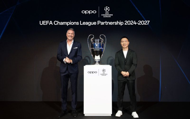 OPPO reînnoiește parteneriatul cu UEFA pentru următoarele trei sezoane