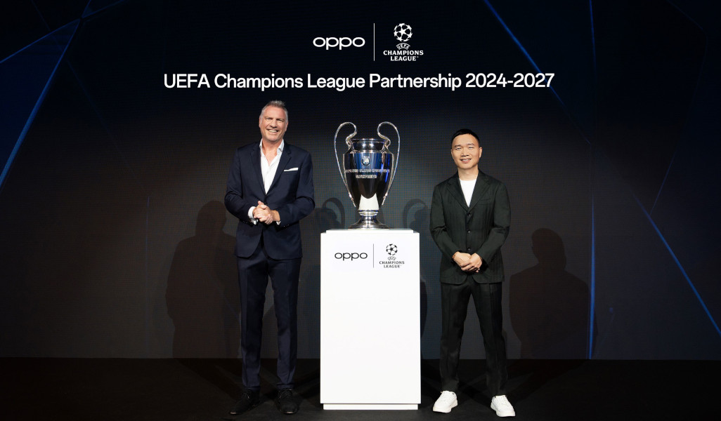 OPPO reînnoiește parteneriatul cu UEFA pentru următoarele trei sezoane