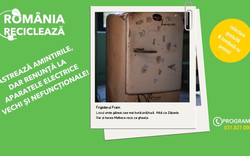 România Reciclează din nou: românii nostalgici au ocazia să scape gratuit de deșeurile electrice și electronice ale copilăriei