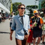 George Russell a purtat TOMMY HILFIGER în timpul weekendului de la Grand Prix-ul din Singapore