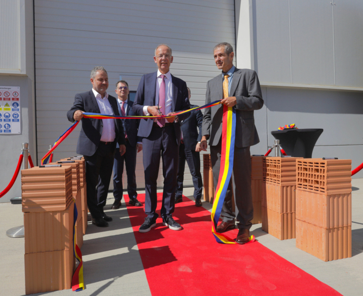 wienerberger inaugurează redeschiderea fabricii de cărămidă din Berca