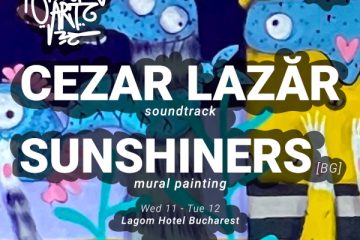 Romanian Street Art cu Sunshiners (mural) și Cezar Lazăr (soundtrack)