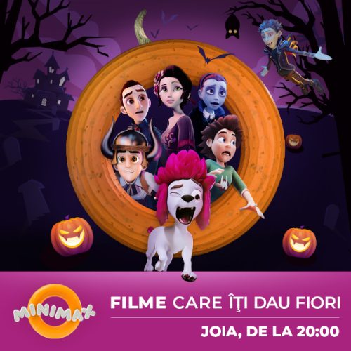 Minimax dă startul serilor de Halloween cu „Filme care îți dau fiori”