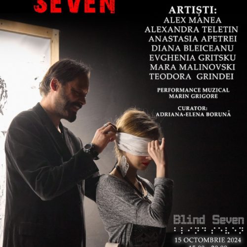 Blind Seven deschide universul artelor vizuale pentru publicul nevăzător printr-un eveniment dedicat, pe 15 octombrie, în București