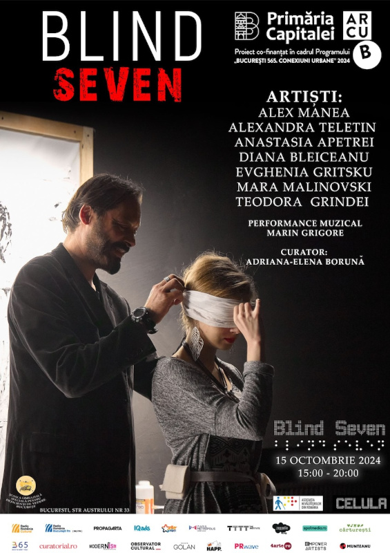 Blind Seven deschide universul artelor vizuale pentru publicul nevăzător