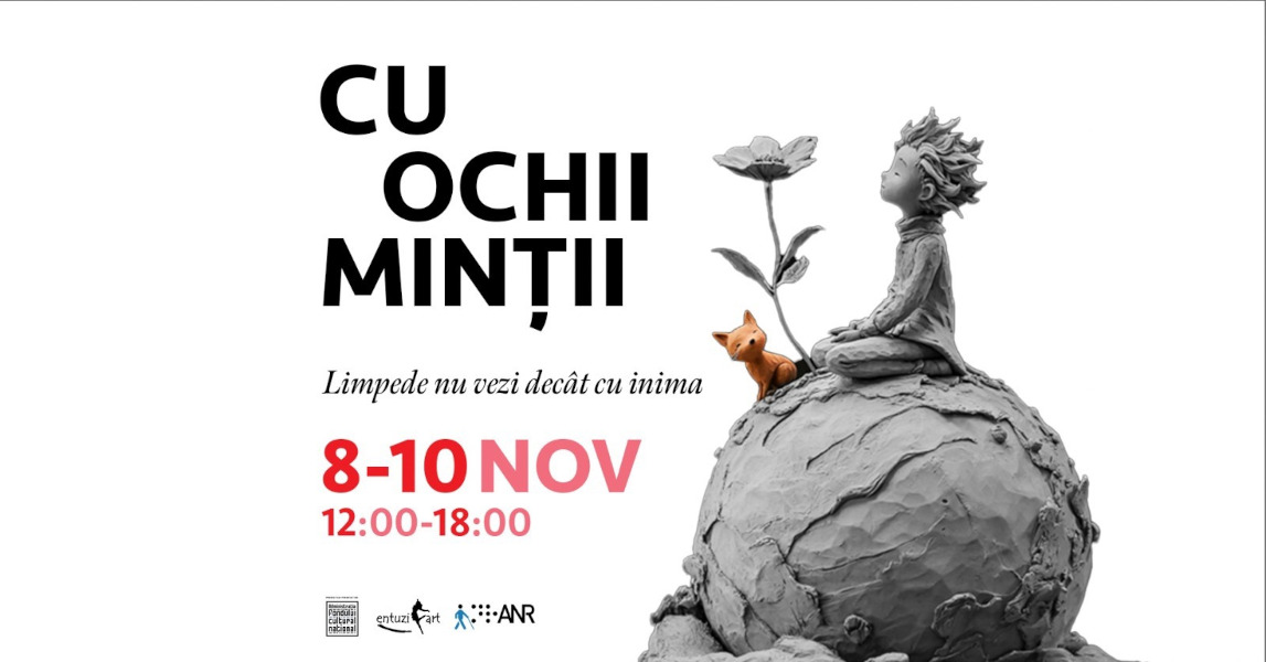 „O lume (ne)văzută” – expoziție tactilă inspirată de Micul Prinț la București