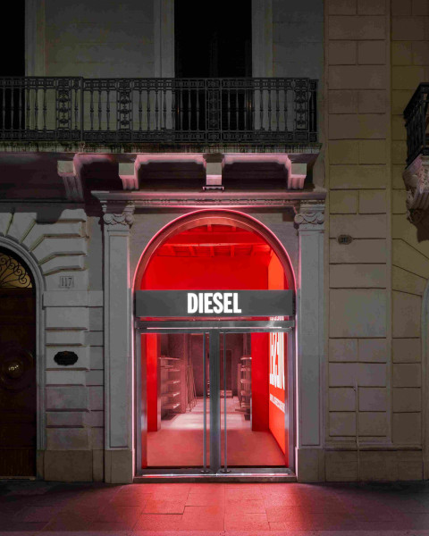 Magazinul Diesel Roma Corso @Agnese Bedini