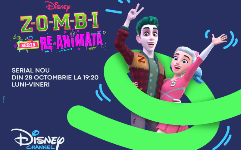 Disney Channel lansează noul serial „ZOMBI: Seria Re-Animată” pe 28 octombrie