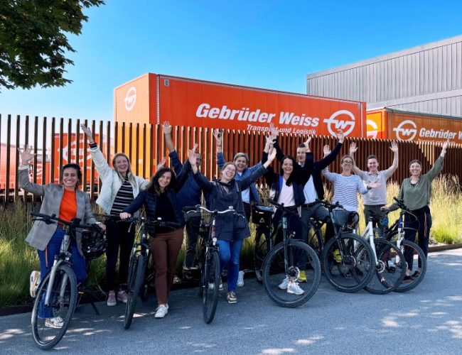 Gebrüder Weiss pedalează până la Lună și înapoi