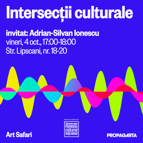 Reputatul om de cultură Adrian-Silvan Ionescu este invitat la Art Safari, la seria de lecturi deschise, pe 4 octombrie. Acces liber