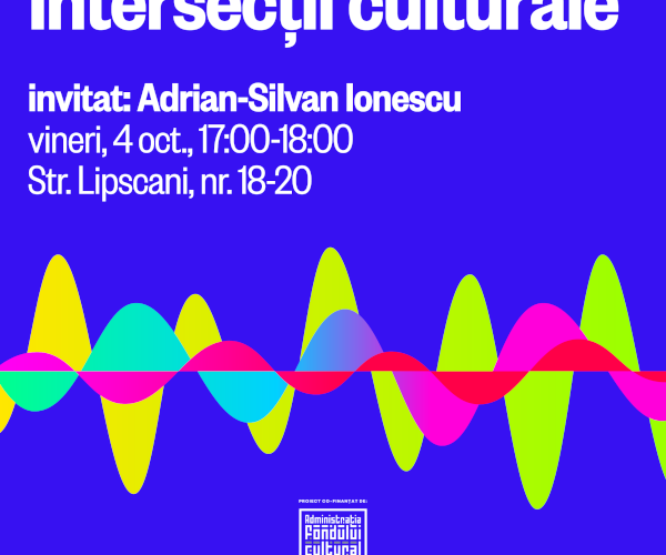 Reputatul om de cultură Adrian-Silvan Ionescu este invitat la Art Safari, la seria de lecturi deschise, pe 4 octombrie. Acces liber