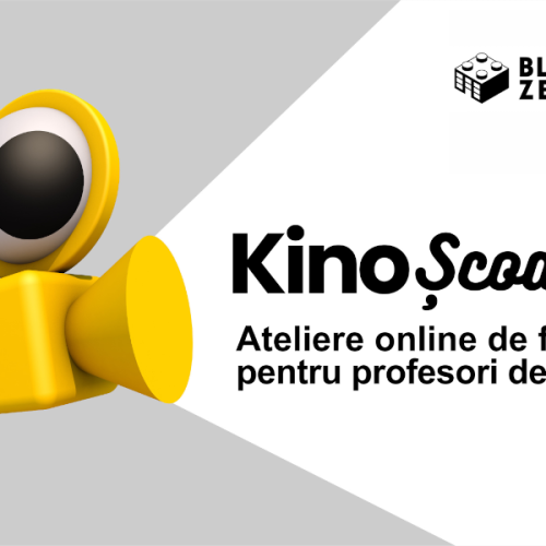 KinoȘcoala revine cu o nouă serie de ateliere online pentru profesorii de gimnaziu