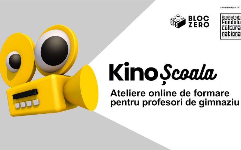 KinoȘcoala revine cu o nouă serie de ateliere online pentru profesorii de gimnaziu