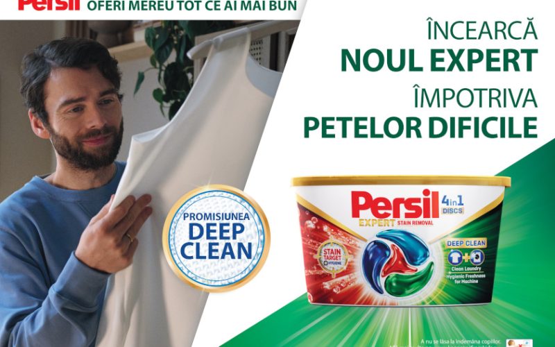 Lansarea noii variante Persil 4in1 Discs Expert Stain Removal