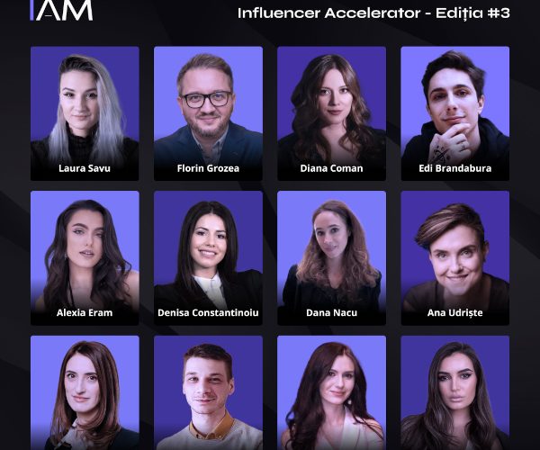 18 Mentori din Publicitate și Social Media sunt profesorii din ediția a 3-a Influencer Accelerator (IAM)