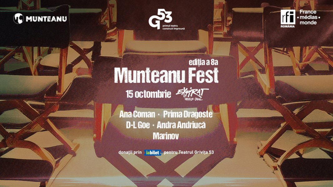 Ediția a 8-a „Munteanu Fest” va avea loc pe 15 octombrie