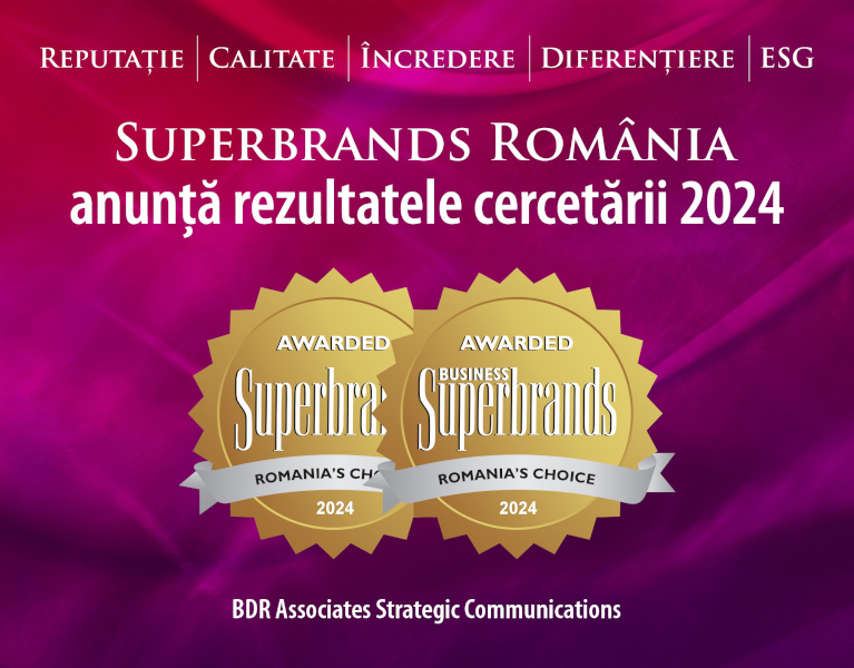 Superbrands România anunță primele rezultate ale cercetării derulate în cadrul ediției 2024-2025 