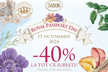 Pe 15 octombrie ai 40% discount de Royal Passport Day