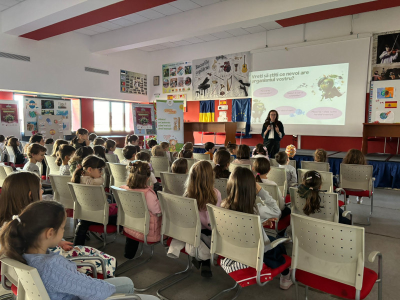 S-a deschis Școala de Nutriție: program de educație pentru cei mici despre cum să mănânce sănătos