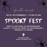 Apolla Events vă invită la Spooky Fest pe 26-27 octombrie