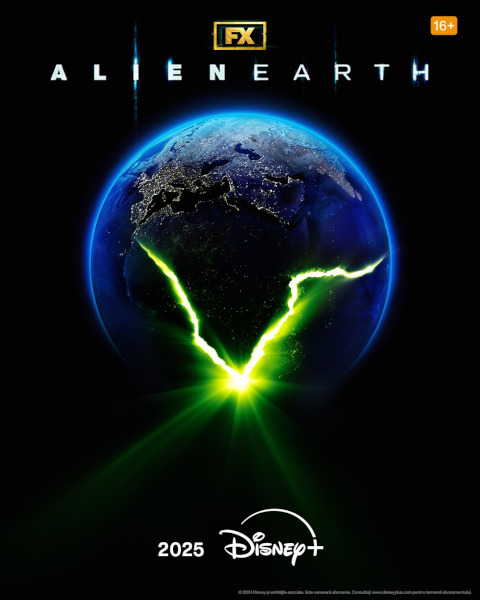 Disney+ publică noul poster și un teaser pentru serialul „Alien: Earth” înaintea lansării din 2025