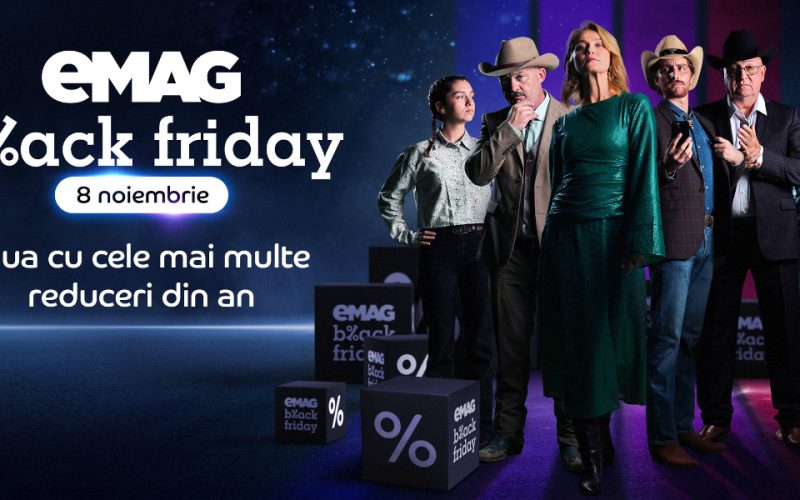 Jam Session Agency a semnat campania creativă eMAG Black Friday și a dus familia Căutărescu în “Dallas”. Serialul