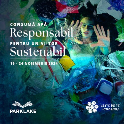 Consuma apa responsabil – o campanie Let’ Do It, Romania x Park Lake