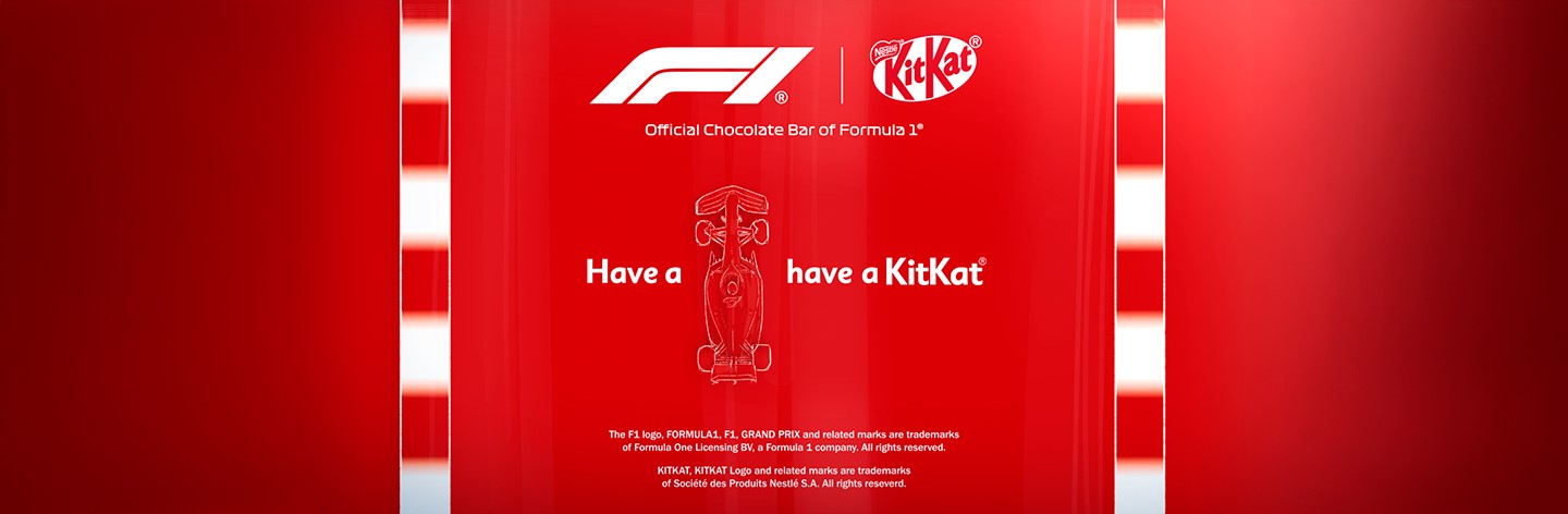 KitKat® devine batonul oficial de ciocolată al F1®