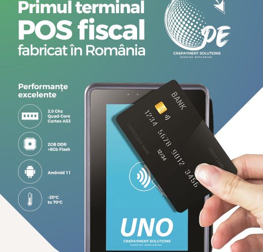 Lansarea UNO – Primul terminal fiscal POS realizat integral în România