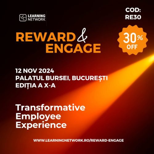 Reward & Engage: Transform Rewards 2024 – Ediția a X-a București, 12 noiembrie 2024