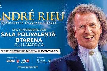 Bilete în vânzare pentru concertele André Rieu: trăiește magia muzicii live, în 2025, la BTarena, Cluj-Napoca