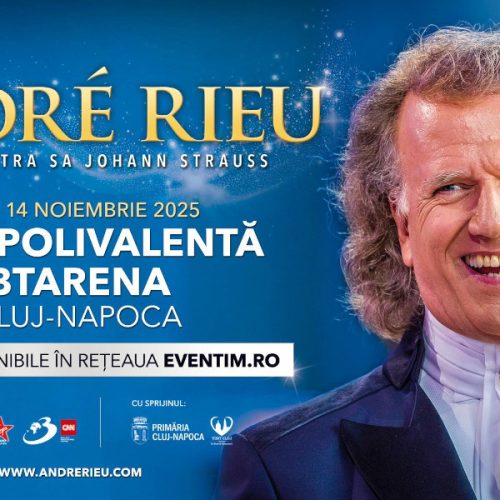 Bilete în vânzare pentru concertele André Rieu: trăiește magia muzicii live, în 2025, la BTarena, Cluj-Napoca