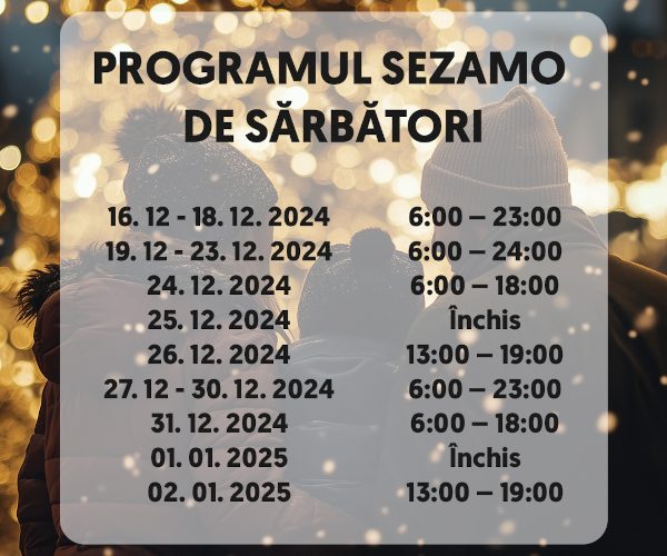 sezamo program sarbatori