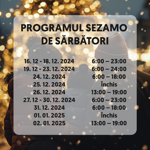 sezamo program sarbatori