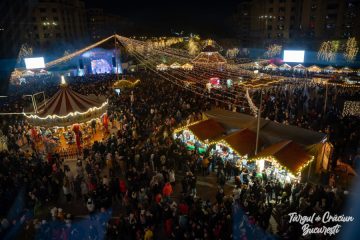 Deschiderea Târgului de Crăciun București, aprinderea iluminatului festiv în Capitală și concert Loredana în prima seară a evenimentului