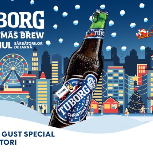 Tuborg Christmas Brew, berea oficială a Crăciunului, dă și anul acesta tonul sărbătorilor de iarnă