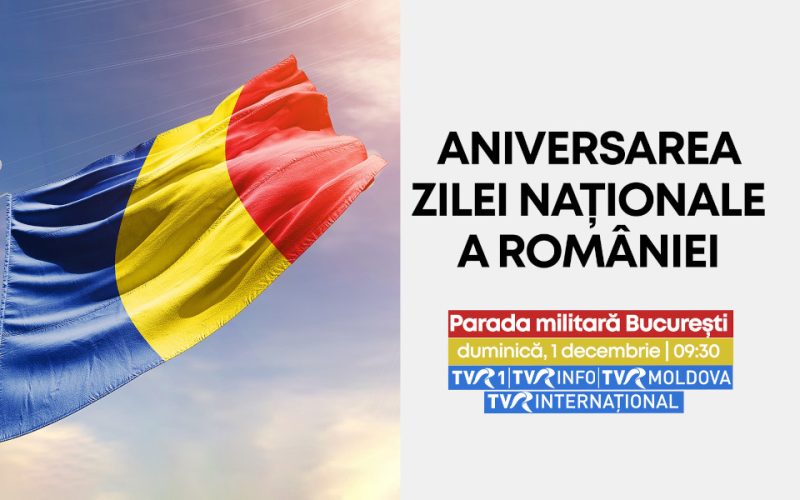 1 Decembrie – cu programe de sărbătoare și ediţii speciale dedicate alegerilor parlamentare, la TVR