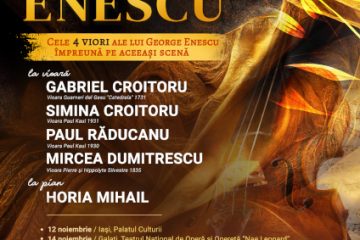 Un turneu istoric: cele patru viori ale lui Enescu, împreună pe aceeași scenă