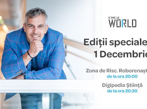 Descoperă tehnologia care redefinește lumea, pe 1 Decembrie, la Digi World