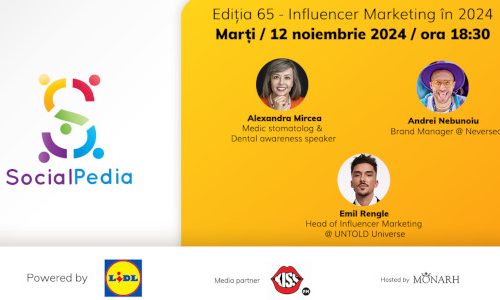 SocialPedia 65: Totul despre Influencer Marketing în 2024 cu Dr. Alexandra Mircea, Andrei Nebunoiu și Emil Rengle