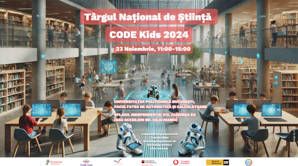 vizual Târgul Național de Știință CODE Kids 2024