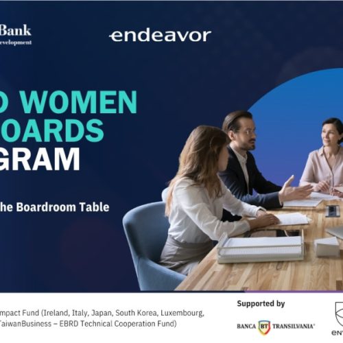 Susţinere din partea Programului BERD Women on Boards în România