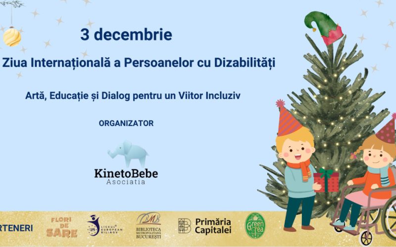 Ziua Internațională a Persoanelor cu Dizabilități – Artă, educație și dialog pentru un viitor incluziv