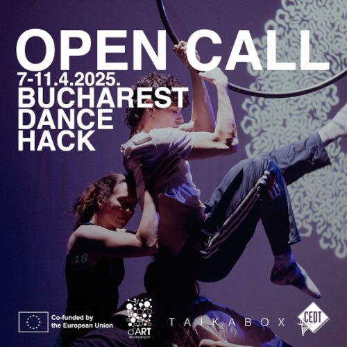 Bucharest Dance Hack 2025, rezidența ce explorează legătura între tehnologie și dans – înscrieri deschise până pe 31 decembrie