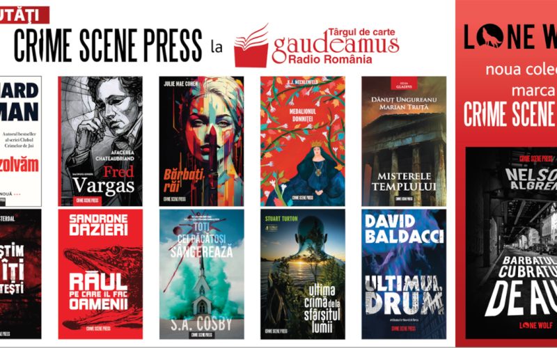 Crime Scene Press la Gaudeamus - noutati