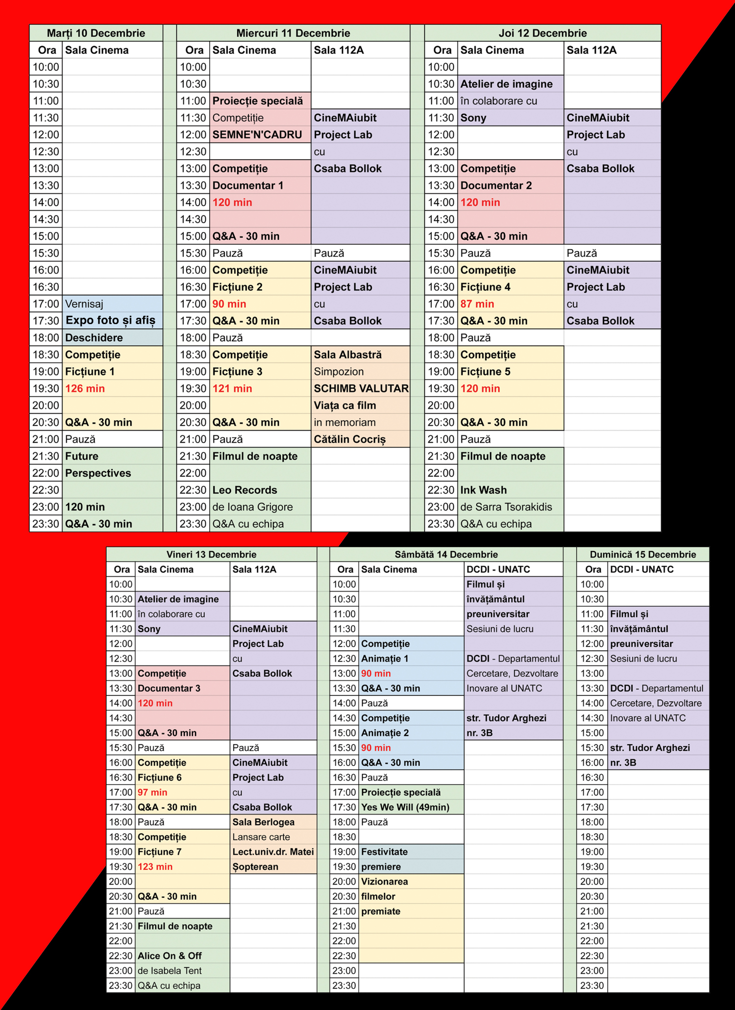 Program CineMAiubit 28