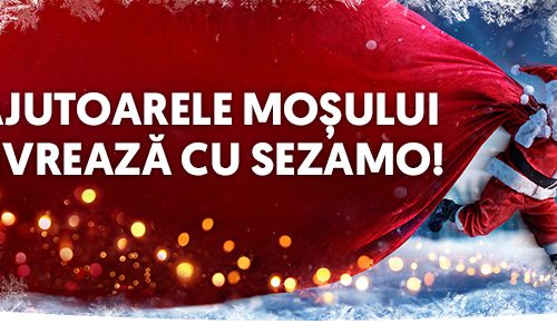 Sezamo își invită clienții să fie „Ajutoarele lui Moș Crăciun” pentru copiii din școlile speciale și spitalele de pediatrie