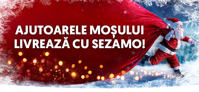 Sezamo își invită clienții să fie „Ajutoarele lui Moș Crăciun” pentru copiii din școlile speciale și spitalele de pediatrie