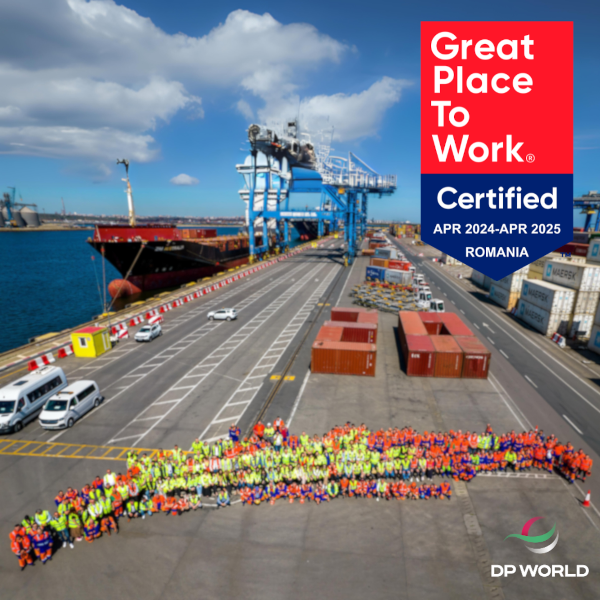 DP World România, certificată Great Place to Work®