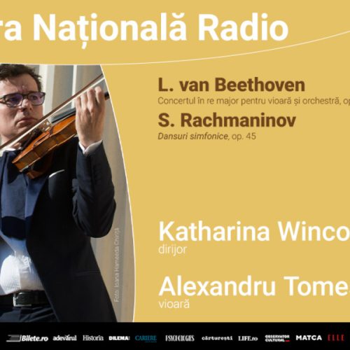 Alexandru Tomescu cântă Beethoven la Sala Radio